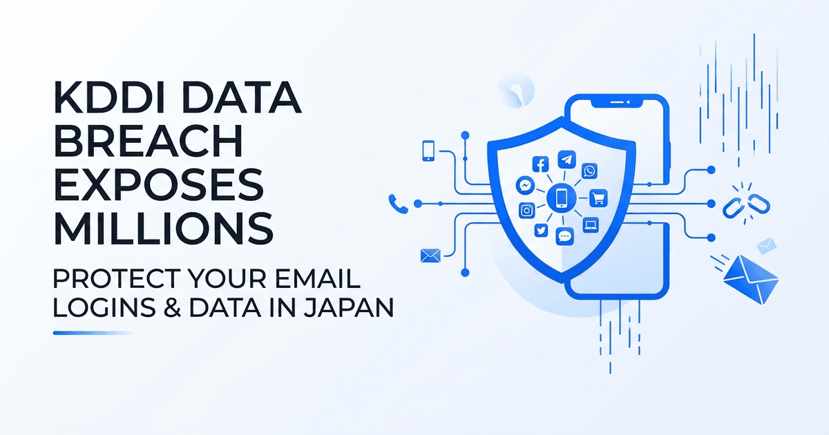 KDDI Data Breach Exposes Millions of Email Logins in Japan